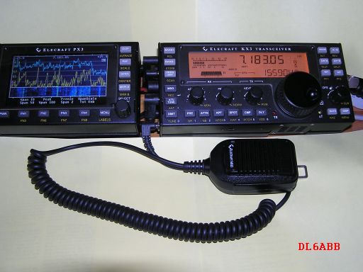 Elecraft KX3 mit PX3